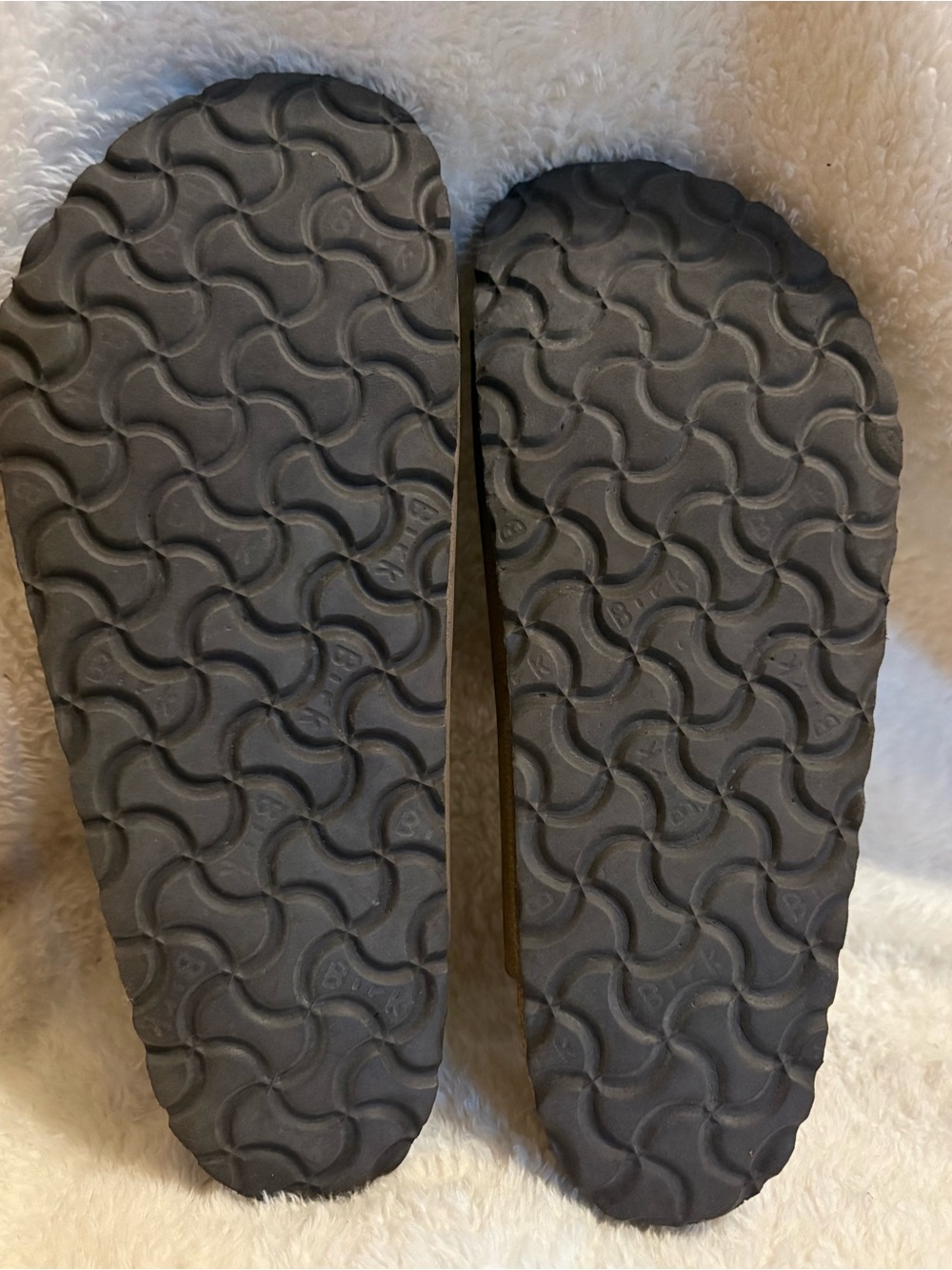 Women’s Birkenstock Florida Mauve Brown 3 Strap Sandals EU 37 US 7 EUC - Picture 7 of 8